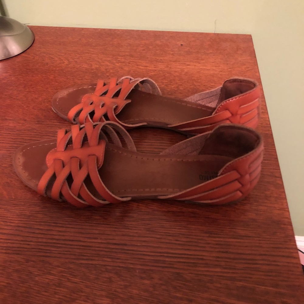 Brown sandals